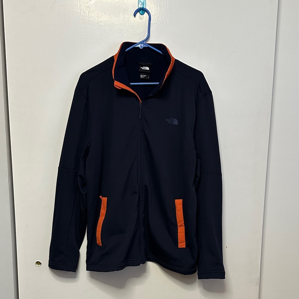 The North Face Black Fleece with Bold Orange Accents